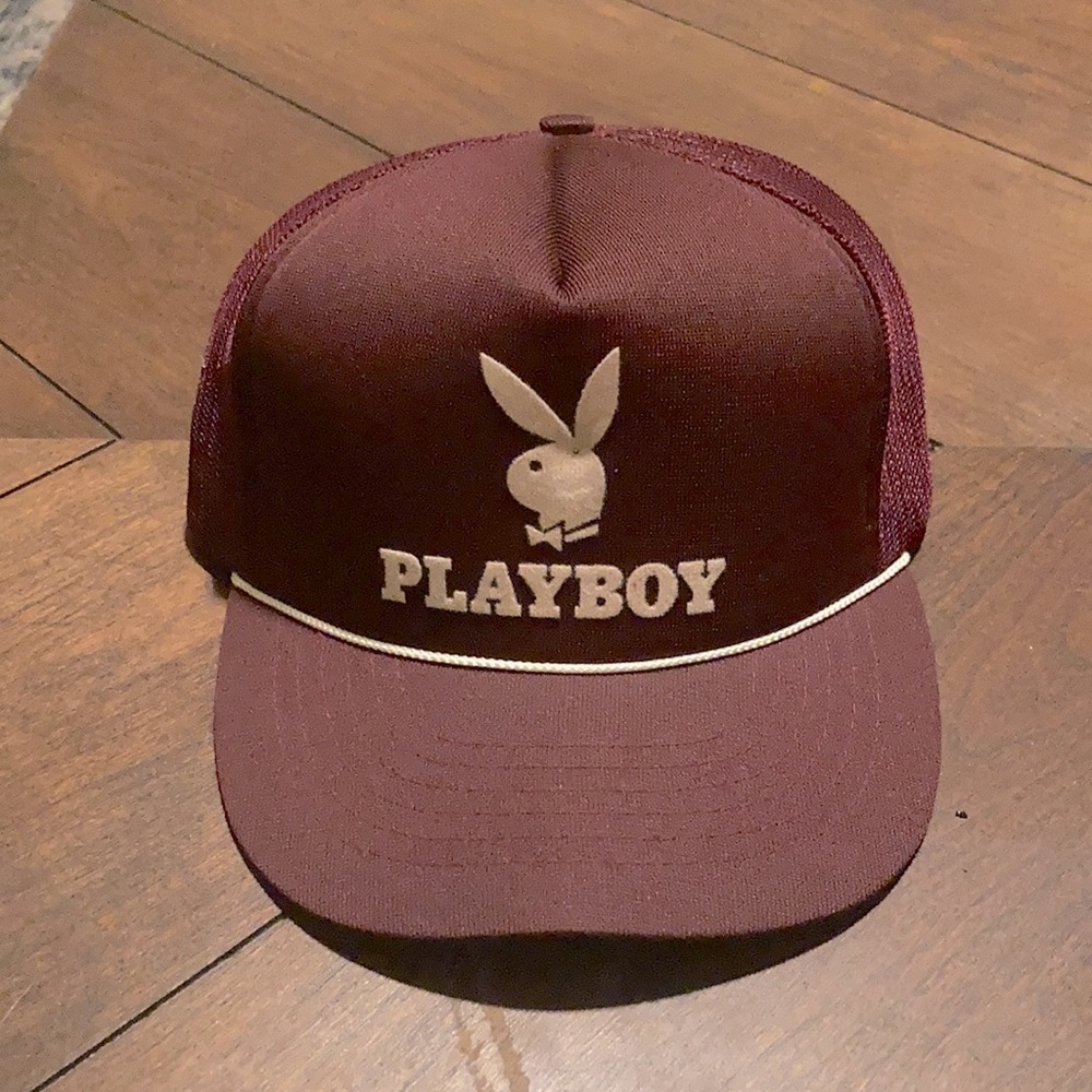 Vintage 70s 80s Playboy Snap Back Hat Green Bill NWOT